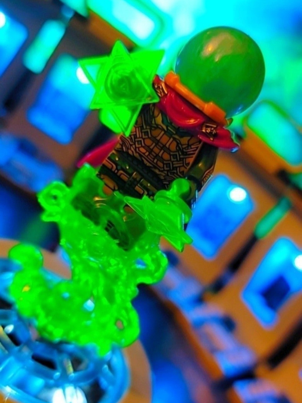 Spiderman Mysterio Minifigure Lego Compatible